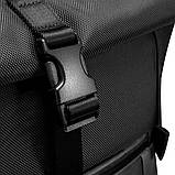 Рюкзак Tomtoc Navigator-T61 Rolltop Backpack Black 15.6 Inch/17L-23L (T61M1D1), фото 4
