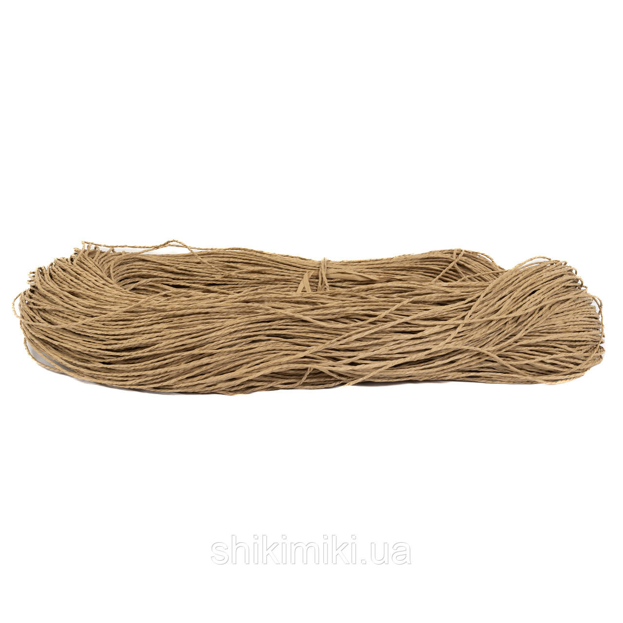 Пряжа Raffia кручена, колір Какао