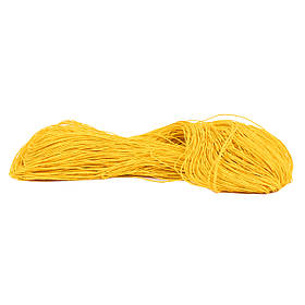 Пряжа Raffia кручена, колір Жовтий