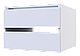 Блок шухляд до шафи купе Doros G-Кайзер Білий 44,8х42х33,6 (80736208), фото 2