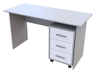 Офісний стіл Doros Т3 Сірий/Білий 120х60х78 (44900061)