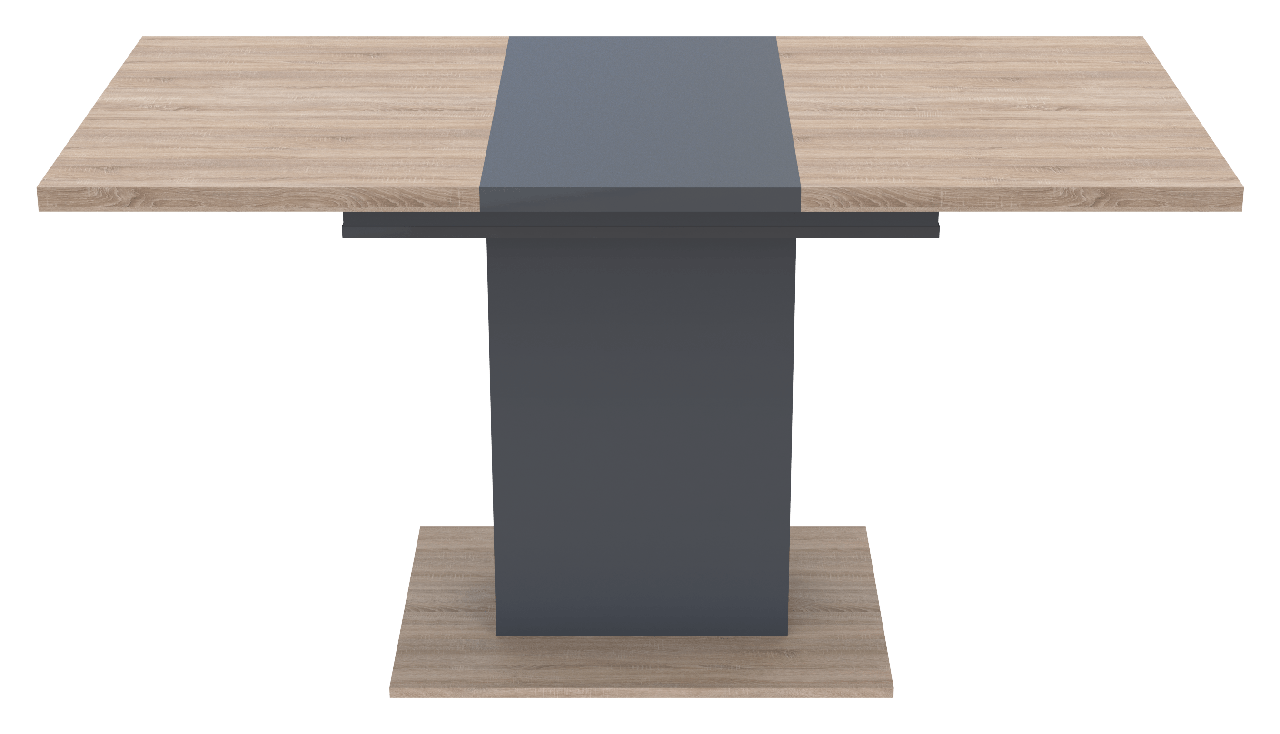 Столовий стіл Doros Бостон Дуб Сонома/Графіт 150х70х79 (81339362)