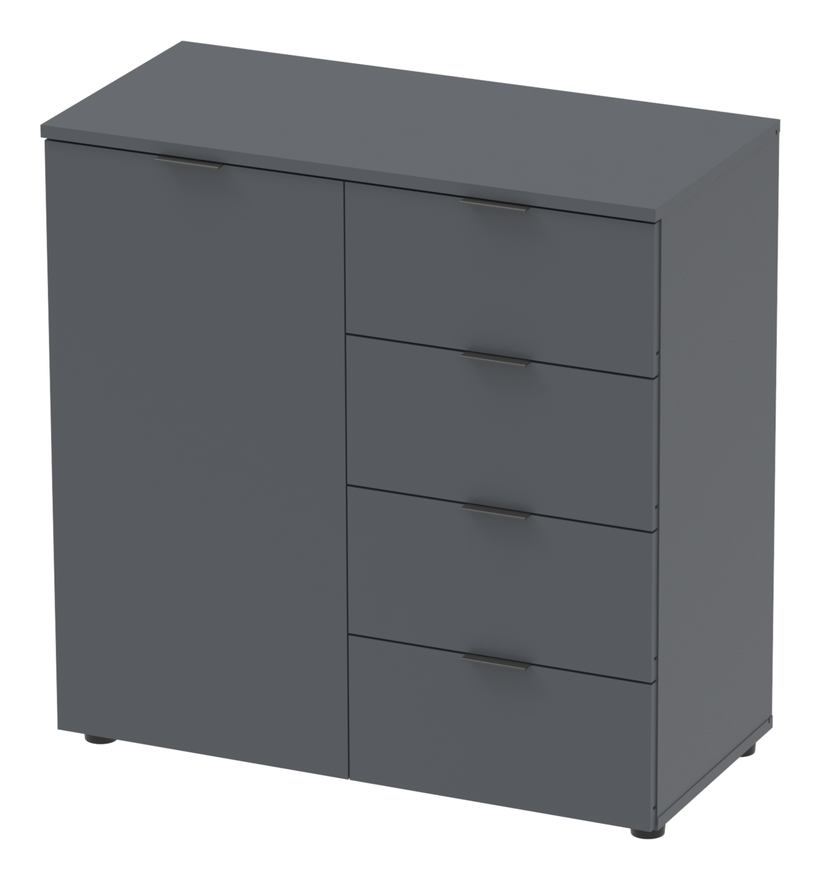 Комод Doros Рон-1 Графіт 80х38х81 (41516006)
