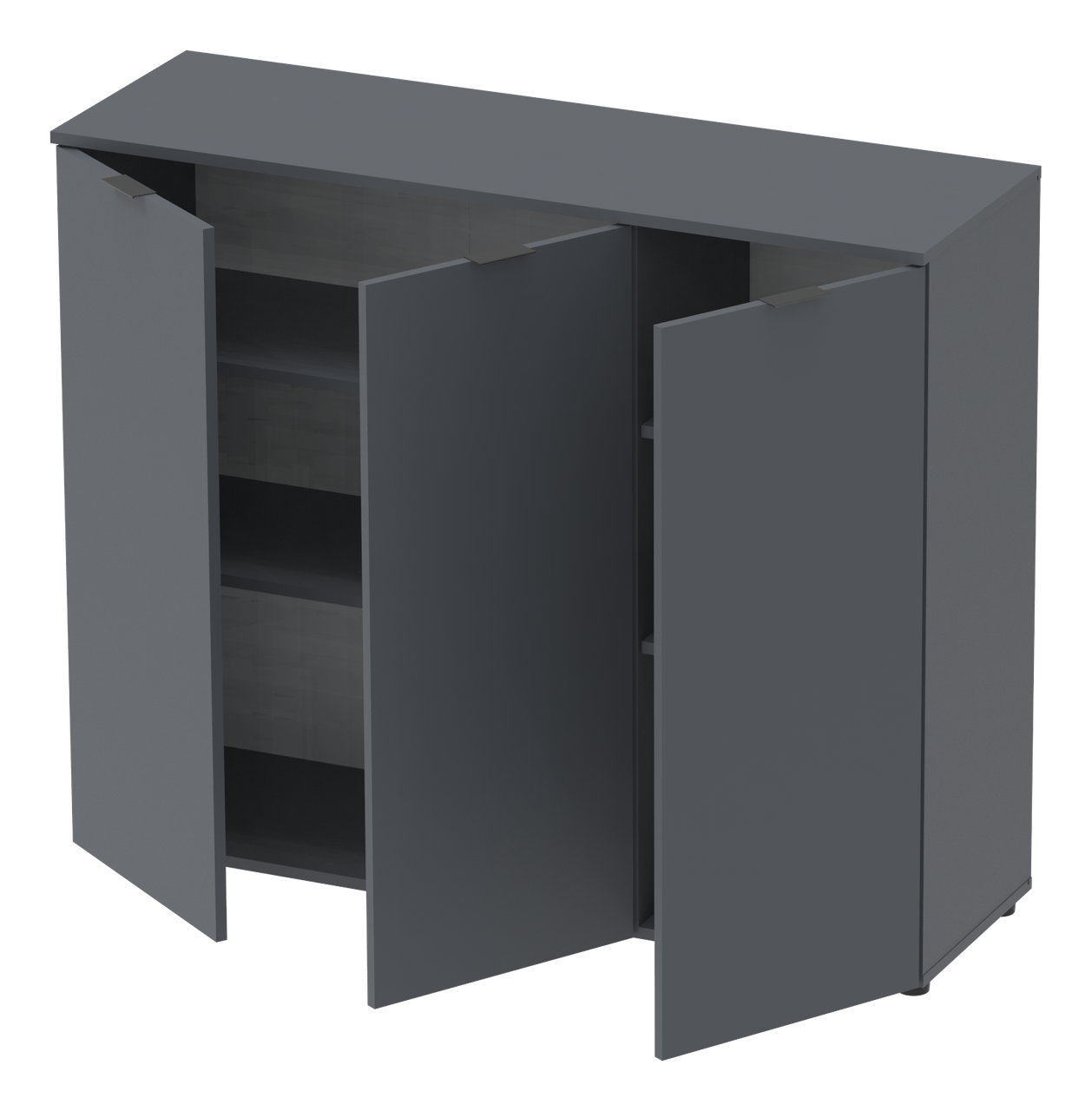Комод Doros Рон-6 Графіт 120х38х100 (41516000)