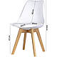 Комплект стільців Doros Бін Білий 49х43х84 (42005075), фото 2