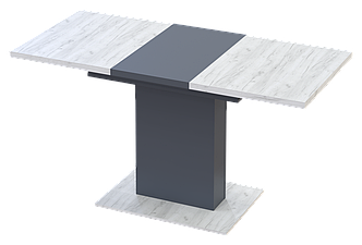 Столовий стіл Doros Бостон Дуб крафт білий/Графіт 150х70х79 (81339368)