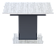 Столовий стіл Doros Бостон Дуб крафт білий/Графіт 150х70х79 (81339368), фото 4