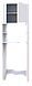 Шафа для пральної машини Doros Лола Міні Білий 64х26.6х190 (41516023), фото 6