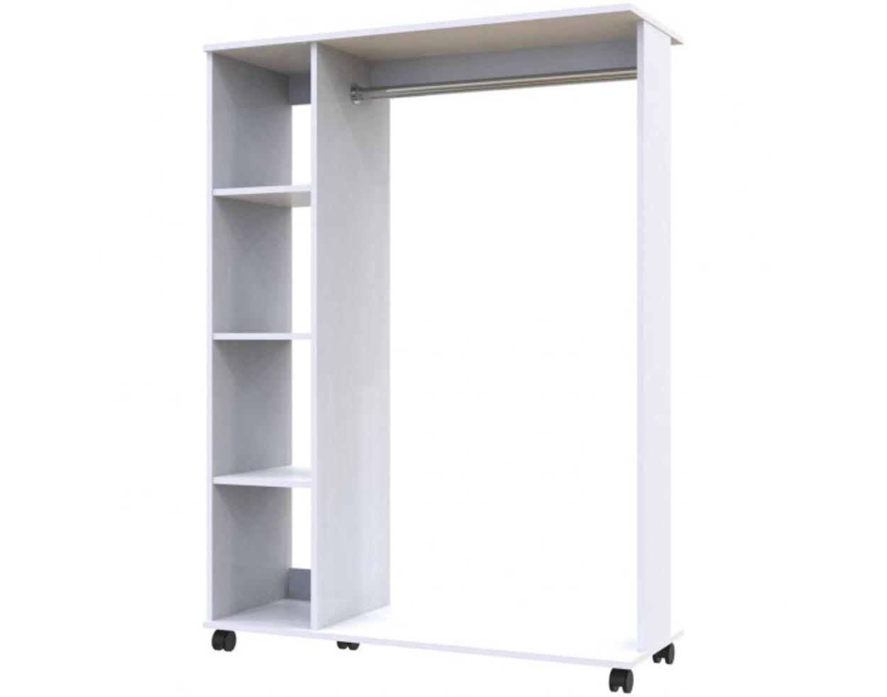 Гардеробна стійка Doros Д1 Білий 100х41.6х129.4 (41510078), фото 1