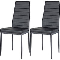 Комплект стульев 2 шт. Doros Зита Черный 42х54х96 (42005096)