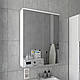 Шафа для ванної кімнати Doros Міра Білий 57.8х15.4х76.4 (41510108), фото 3