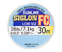 Флюорокарбон Sunline Siglon FC 30m 0.330mm 7.1kg поводковый (1013-1658.04.53) DH, код: 8253033