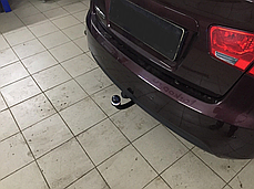 Фаркоп Kia Cerato 2 2009-2013 (Кіа Церато) без підрізу бампера, фото 4