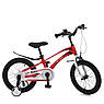 Велосипед дитячий двоколісний Profi MB 1681D 16" зріст 100-120 см вік 4 до 7 років Червоний, фото 2