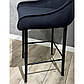Напівбарні стільці 65 см з оббивкою на вибір Sierra без регулювання висоти з металевими ніжками, фото 6