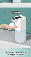 Сенсорний дозатор для рідкого мила, розумний диспенсер для миття рук з акумулятором безконтактний ДМ-001