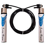 Скакалка швидкісна з підшипником і регулюванням довжини CIMA CM-810, фото 3