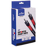 Скакалка швидкісна з підшипником і регулюванням довжини CIMA CM-810, фото 7