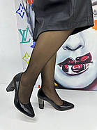 Туфлі жіночі шкіряні з червоною підошвою Vensi 326 37, фото 5