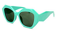 Солнцезащитные очки женские Новая линия 8645-C3 Зеленый NB, код: 7944198