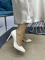 Туфли женские Vensi V351 лаковые светлые на шпильке 36