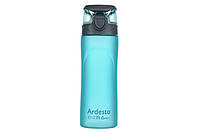 ARDESTO Пляшка для води 600 мл, блакитна, пластик