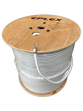 Телевізійний кабель F660BV Eplex,білий 305 м