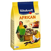 Корм для середніх африканських папуг Vitakraft African 750 г (4008239216410) SC, код: 7633397