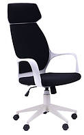 Крісло Concept білий, тк.чорний