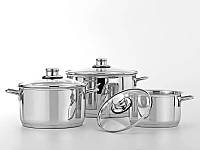 Набор посуды Nois Carso 830133 6 предметов серебренный