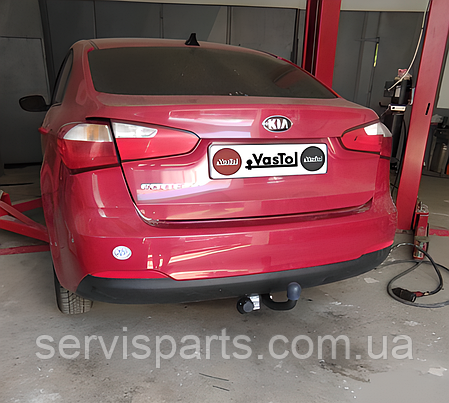 Фаркоп Kia Cerato 2013-2018 (Kia Forte) Кіа Церато 3 і Форте для USA, фото 1