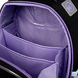 Рюкзак каркасний ортопедичний YES H-100 Magic Rainbow Unicorn 35х28х15 см, 15 л, чорний (559546), фото 7