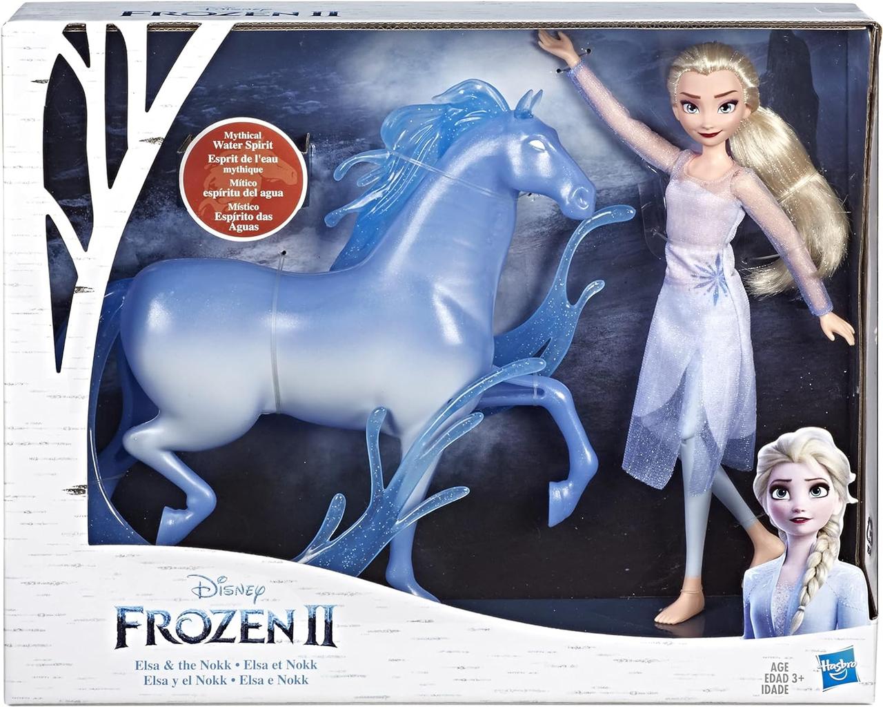 Ігровий набір Холодне Серце 2 Лялька Ельза та Кінь Нокк Frozen 2 Elsa Fashion Doll and Nokk Hasbro