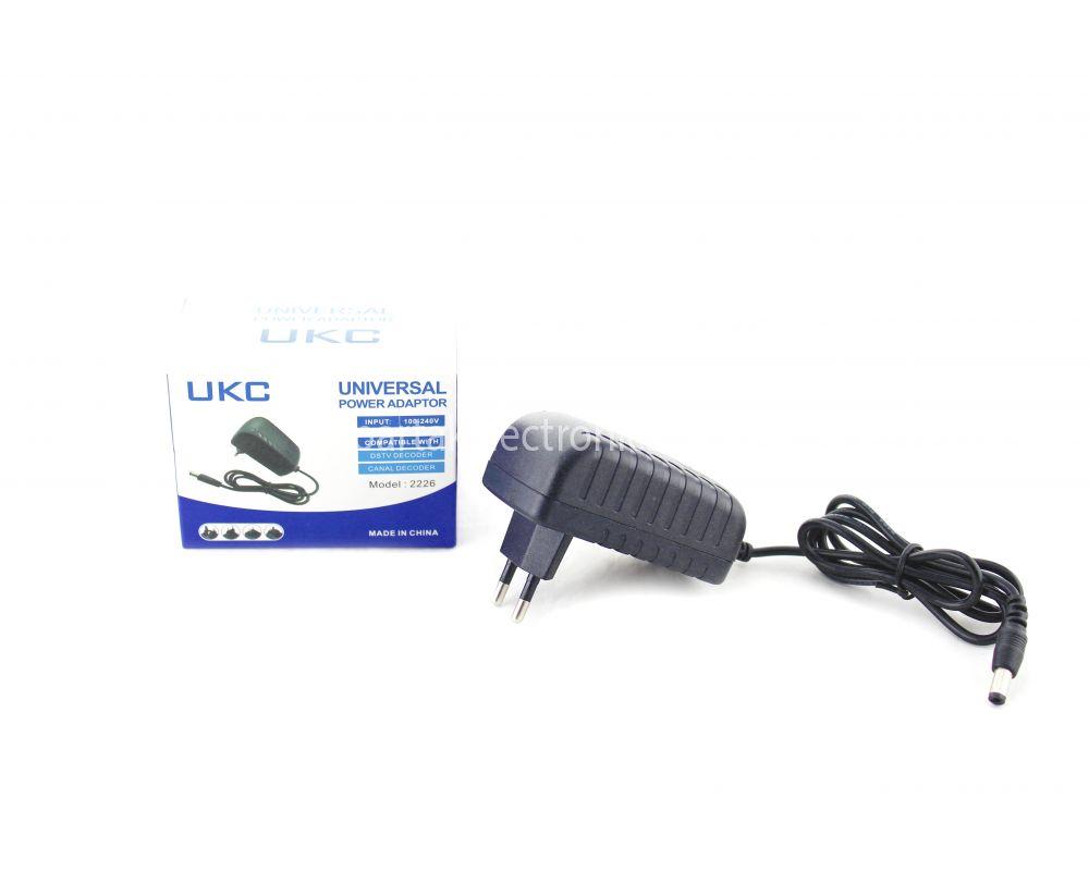 Адаптер UKC ART-2226 12V/ 2A/ 5.5mm/ 2.5mm (200)