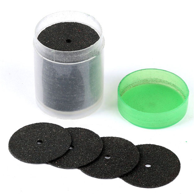 Круг відрізний 35 шт чорний гавер-бормашинка цанга свердла міні мікродриль Dremel, фото 1