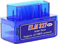 Автосканер Xiamen ELM327 v2.1 диагностический адаптер OBD 2 Bluetooth (АВ050701) BX, код: 8404109