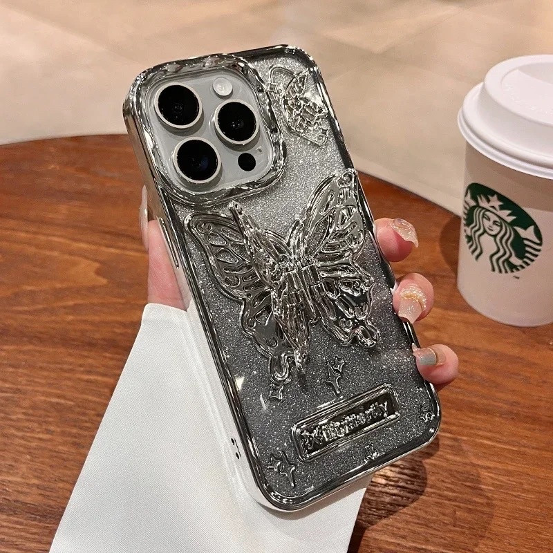 Чохол-тримач для IPhone 15 Pro butterfly