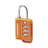 Брелок-замок Munkees 3610 TSA Combi Lock Orange (1012-3610-OR) ET, код: 6945082