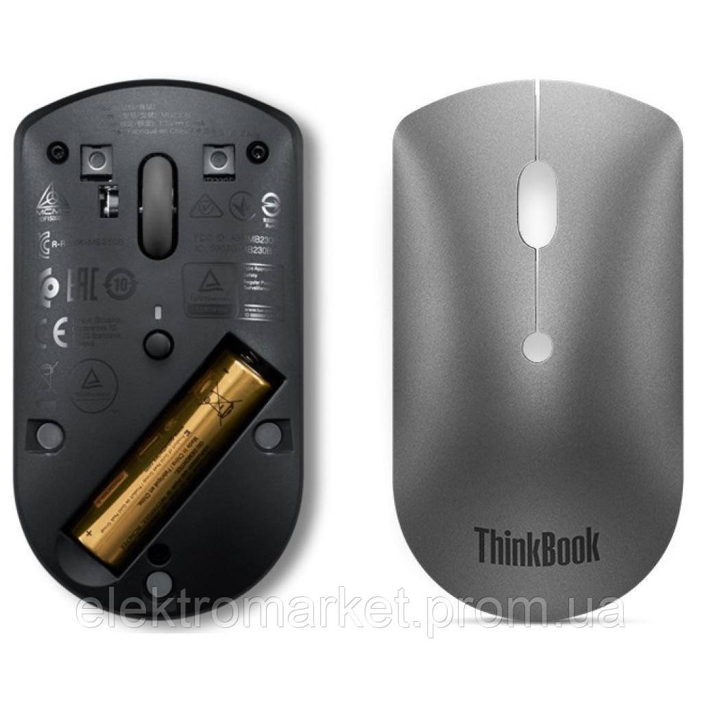 Мышка Lenovo ThinkBook Bluetooth Silent Mouse (4Y50X88824) ET, код: 7484829 - фото 4 - id-p2167703873