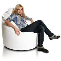 Бескаркасное кресло Tia-Sport Магнат 80х80х100 см белый (sm-0701) BX, код: 6538251