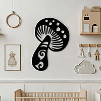 Сучасна картина на кухню, декор для кімнати "Нарядний мухомор", декоративне панно 30x20 см