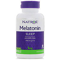 Мелатонин, Natrol, Melatonin, 3 мг, 240 таблеток (1310) UL, код: 1535279