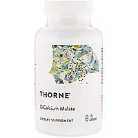 Дикальций Малат Thorne Research Dicalcium Malate 120 капсул (THR00650) UL, код: 1860297