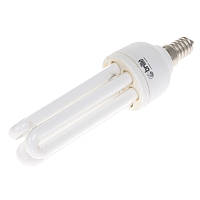 Лампа энергосберегающая Brille Стекло 18W Белый 126947 ET, код: 7264385