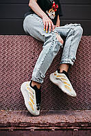 Яскраві текстильні світловідбивні кросівки yeezy 700, модні повсякденні кеди мультиколор на весну