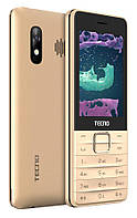 Мобильный телефон Tecno T454 Dual Sim Champagne Gold (4895180745980) ET, код: 6707158