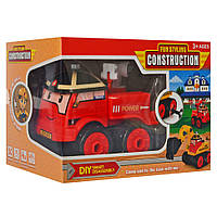 Детский конструктор Транспорт Робокар Поли Bambi JD1899-14A с отверткой Вид 1, Land of Toys