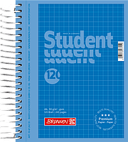 Блокнот Brunnen колледж-блок А6 на спирали в клетку 120 листов 90 г м2 Colour Code обложка Го ET, код: 1870402