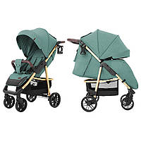 Коляска прогулочная CARRELLO Echo CRL-8508 Emerald Green + дождевик