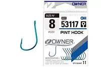 Крючки Owner Pint Hook 53117 Blue №6 (10 шт/уп)